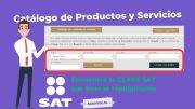 Catalogo de Productos y Servicios SAT Tramites y Servicios ADN Fiscal