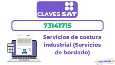 Clave SAT 73141715 para tus Facturas