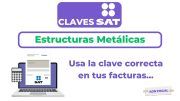 Claves SAT para Estructuras Metalicas Claves SAT Productos y Servicios ADN Fiscal