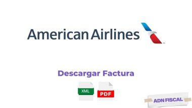 Facturacion American Airlines Facturar Tickets ADN Fiscal