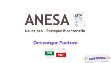 Facturacion Anesa Facturar Tickets ADN Fiscal