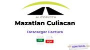 Facturacion Autopista Mazatlan Culiacan Facturar Tickets ADN Fiscal