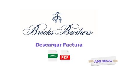 Facturacion Brooks Brothers Facturar Tickets ADN Fiscal