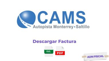 Facturacion CAMS Autopista Monterrey Saltillo Facturar Tickets ADN Fiscal