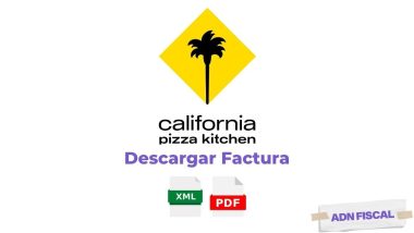 Facturacion California Pizza Kitchen Facturar Tickets ADN Fiscal