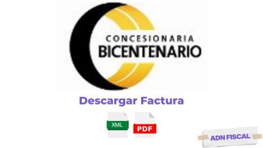 Facturacion Concesionaria Bicentenario Facturar Tickets ADN Fiscal