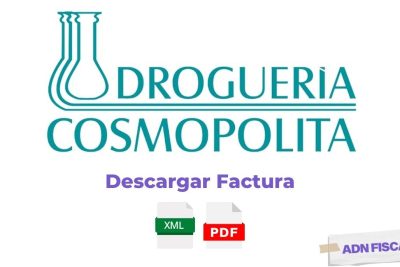 Facturacion Drogueria Cosmopolita SAT ADN Fiscal