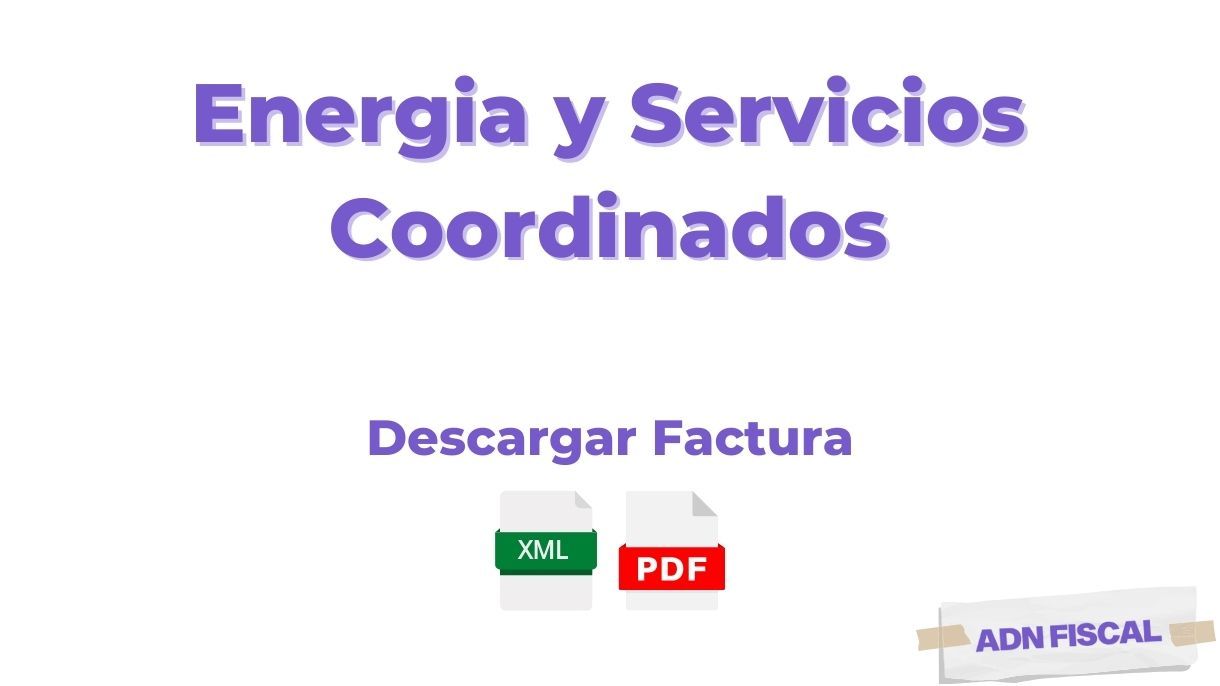 Facturación Energia y Servicios Coordinados - Generar Factura