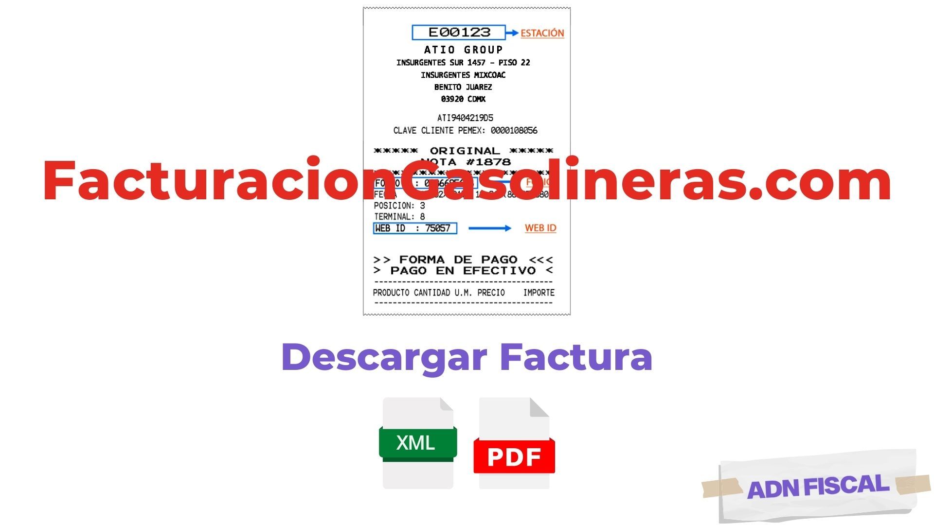 FacturacionGasolineras.com - Generar Factura