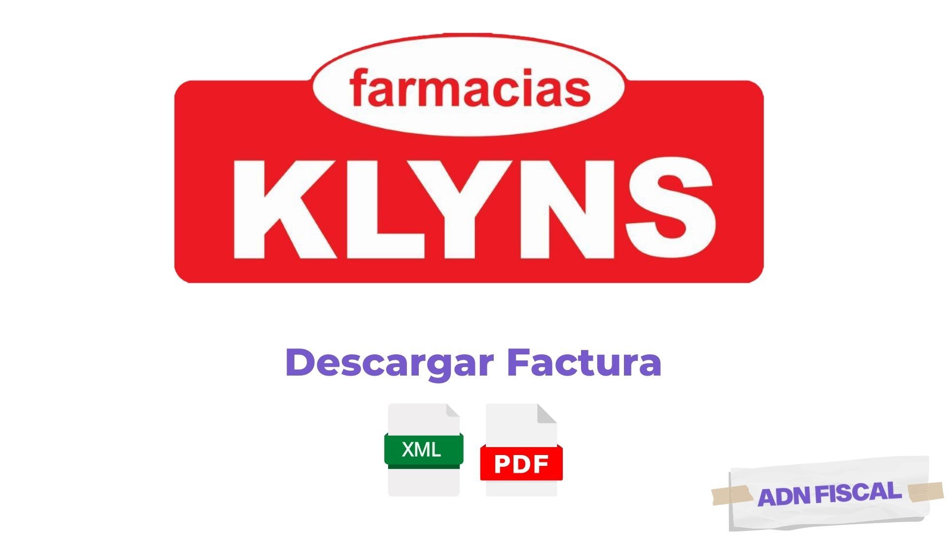 Facturacion Farmacias Klyns Farmacias 💊 ADN Fiscal