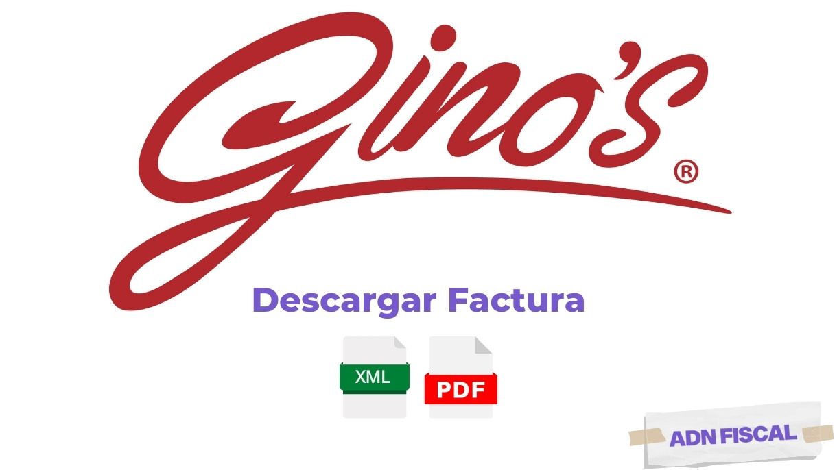 Facturacion Ginos Restaurantes 🍽️ ADN Fiscal