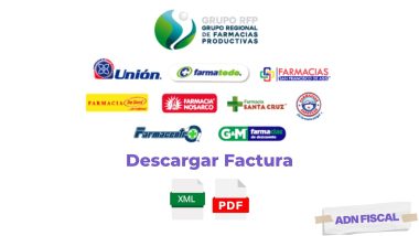 Facturacion Grupo RFP Grupo Regional de Farmacias Productivas Facturar Tickets ADN Fiscal