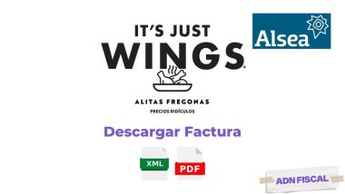 Facturacion Its Just Wings Facturar Tickets ADN Fiscal