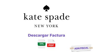 Facturacion Kate Spade Facturar Tickets ADN Fiscal