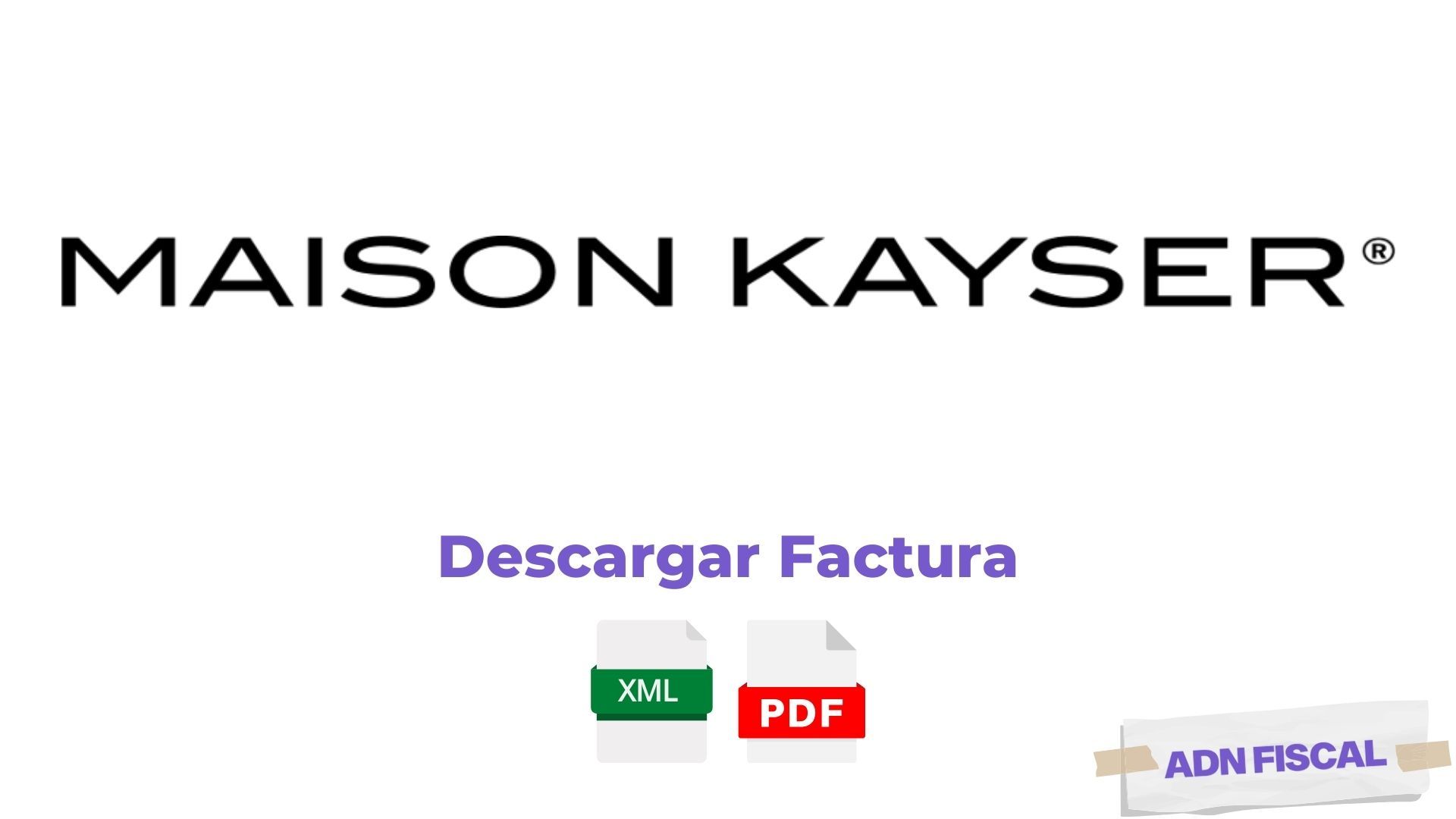 Facturacion Maison Kayser Panaderías y Pastelerías 🍰 ADN Fiscal