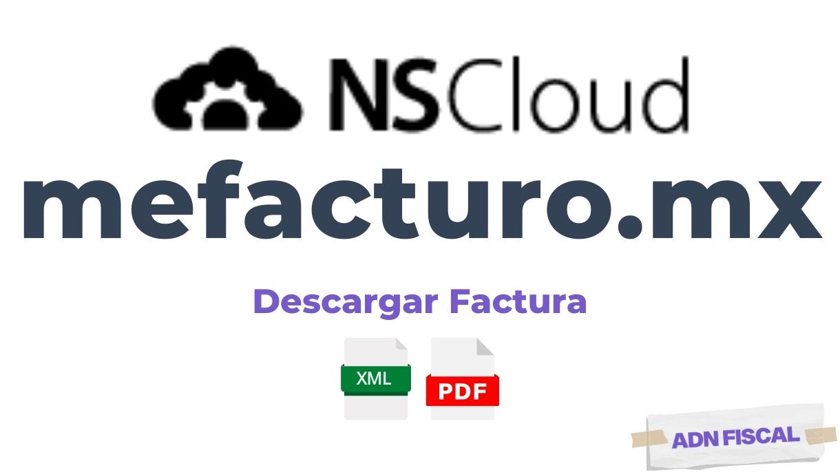 Facturación Me Facturo MX (NSCloud) - Generar Factura