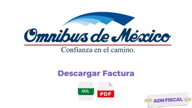 Facturacion Omnibus de Mexico Facturar Tickets ADN Fiscal