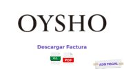 Facturacion Oysho Facturar Tickets ADN Fiscal