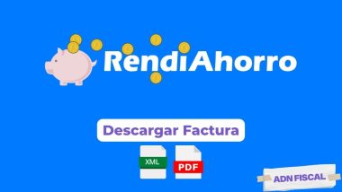 Facturacion RendiAhorro Facturar Tickets ADN Fiscal
