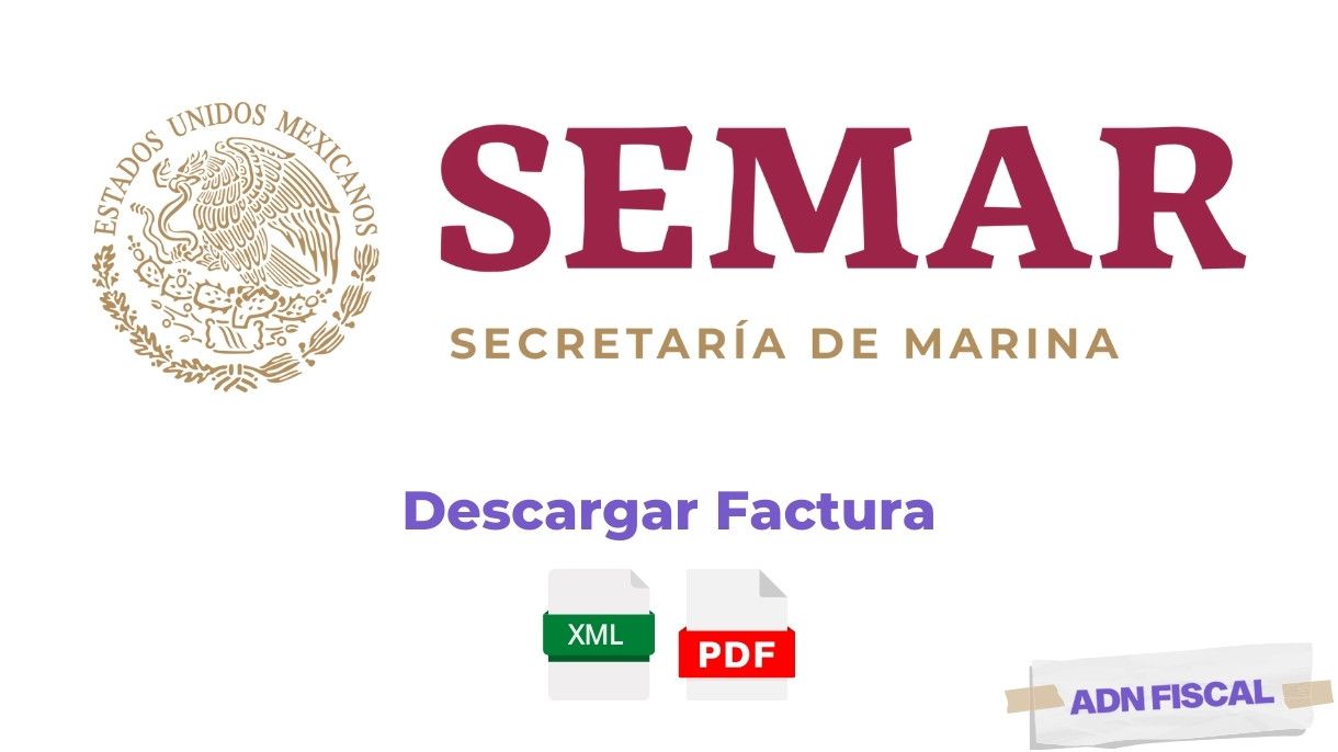Facturacion Secretaria de Marina SEMAR Emite Tramites y Servicios ADN Fiscal