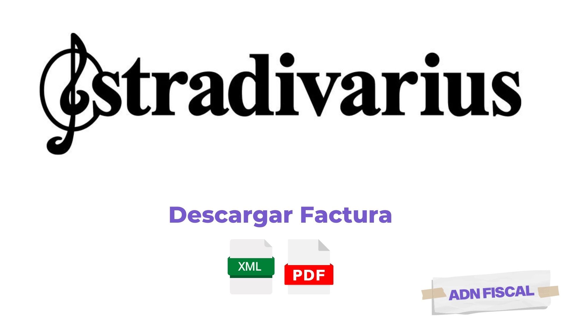 Facturacion Stradivarius Facturacion ADN Fiscal