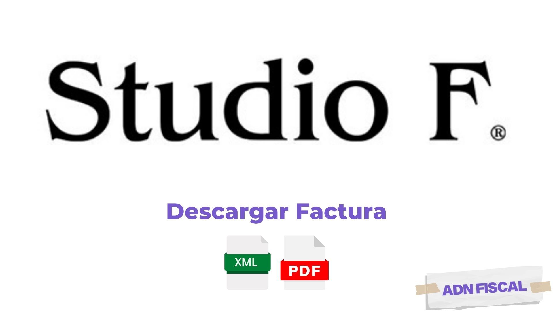 Facturacion Studio F Tiendas de Ropa 👚 ADN Fiscal