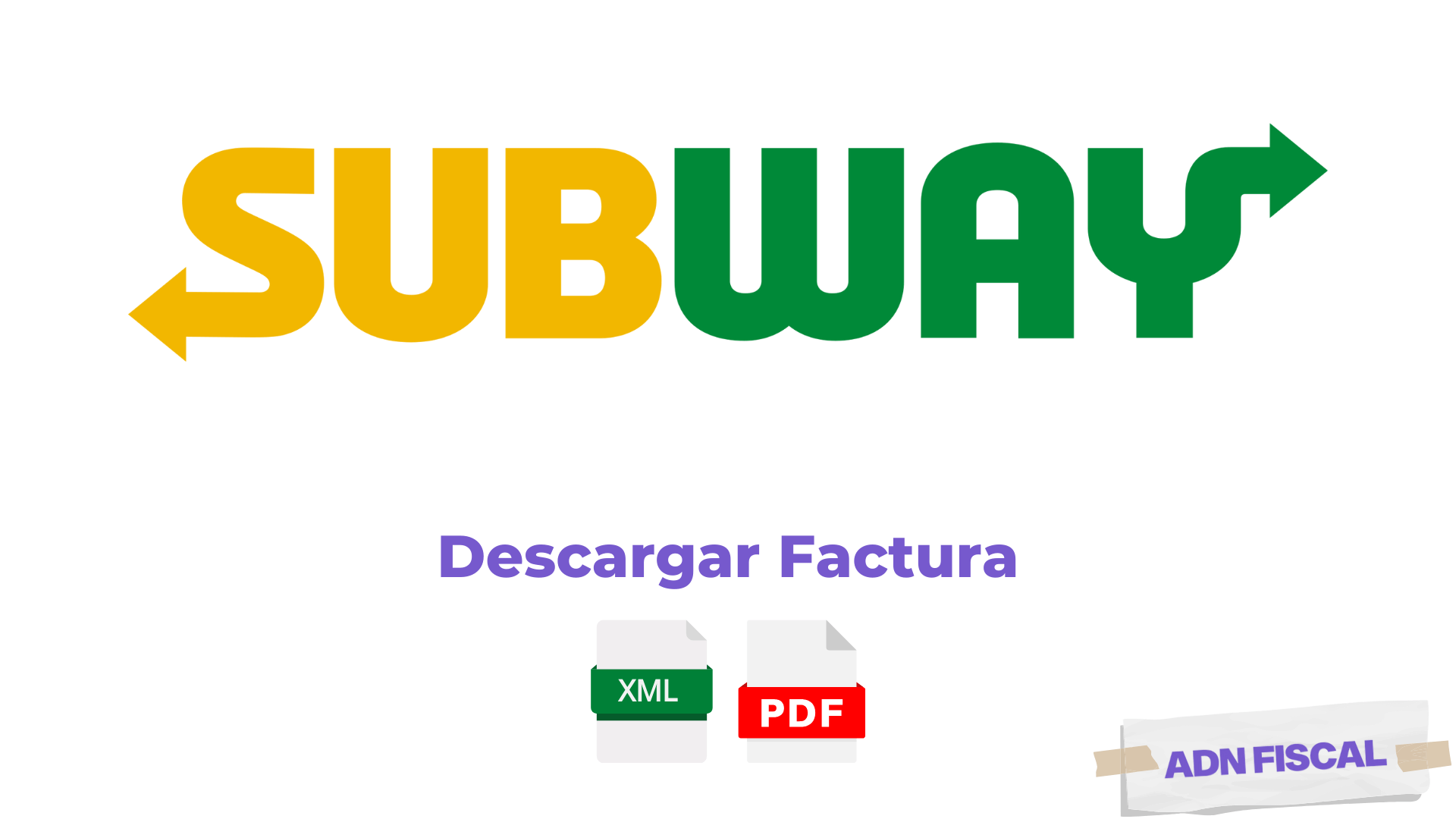 Facturacion Subway Facturacion ADN Fiscal