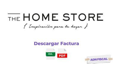 Facturacion The Home Store Facturar Tickets ADN Fiscal