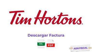 Facturacion Tim Hortons Facturar Tickets ADN Fiscal