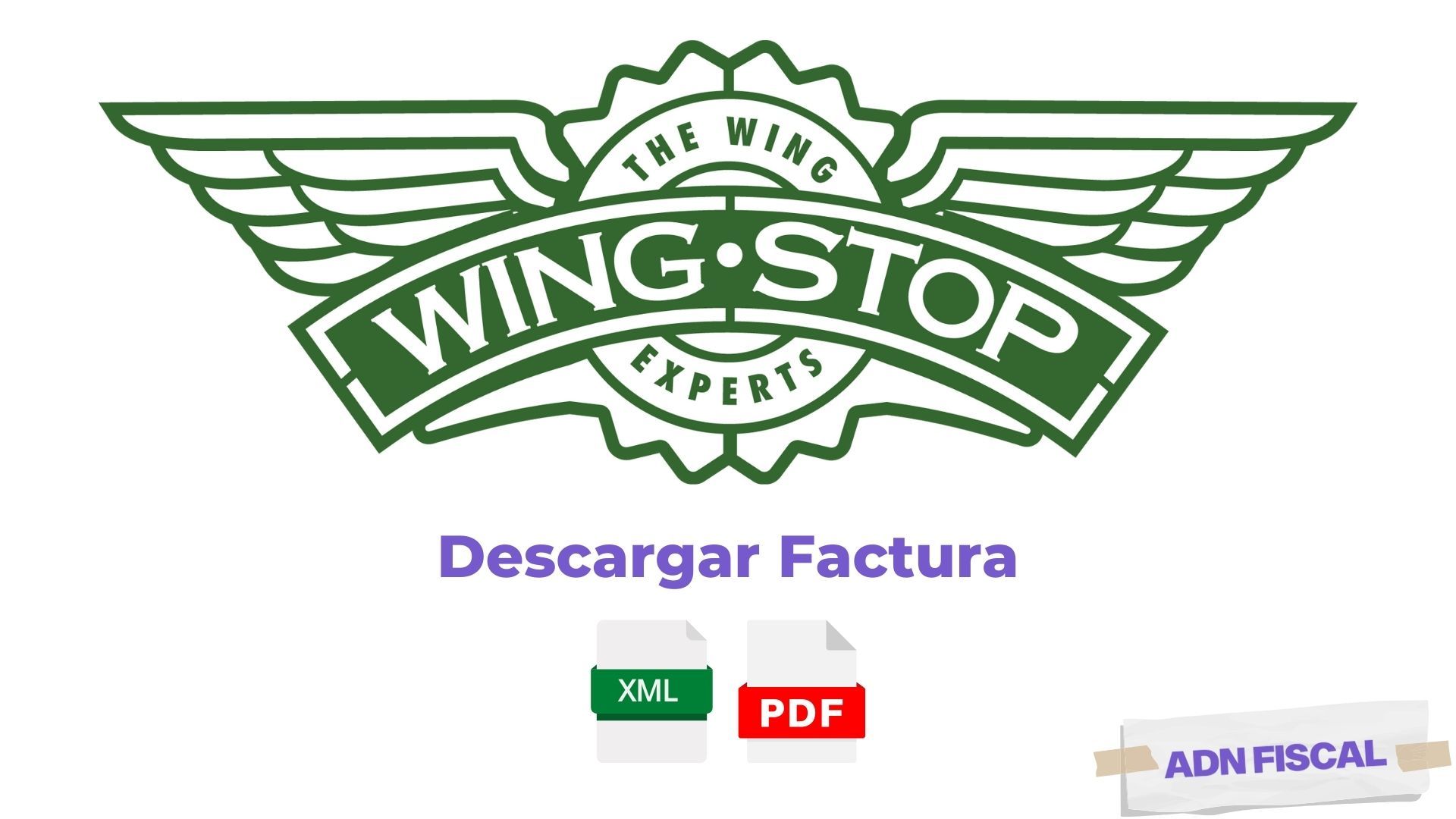 Facturacion Wingstop Facturacion ADN Fiscal