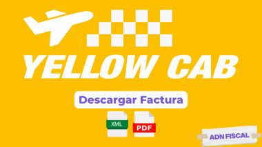 Facturacion YELLOW CAB Facturar Tickets ADN Fiscal