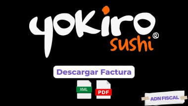 Facturacion YOKIRO SUSHI Facturar Tickets ADN Fiscal