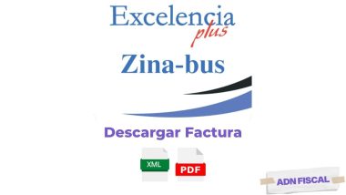 Facturacion Zina Bus Facturar Tickets ADN Fiscal