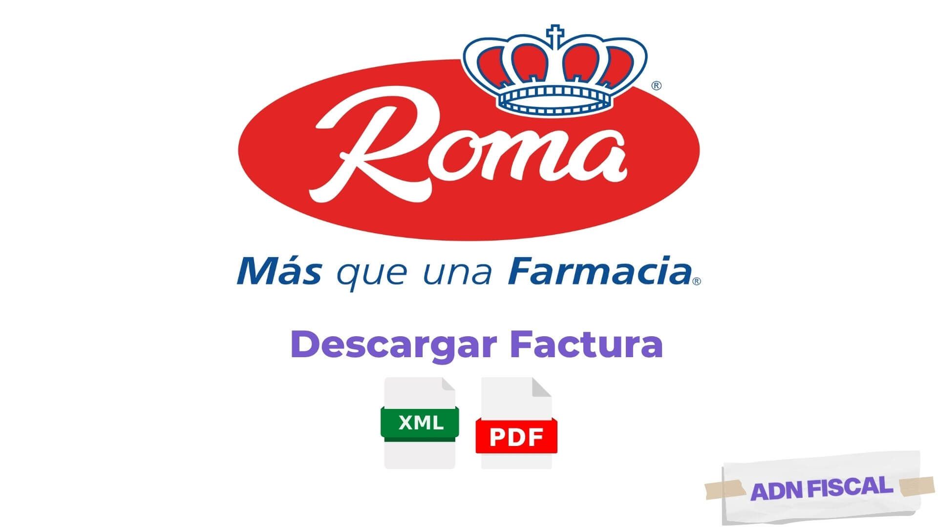 Facturacion farmacias roma Facturacion ADN Fiscal