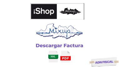 Facturacion iShop Mixup Facturar Tickets ADN Fiscal