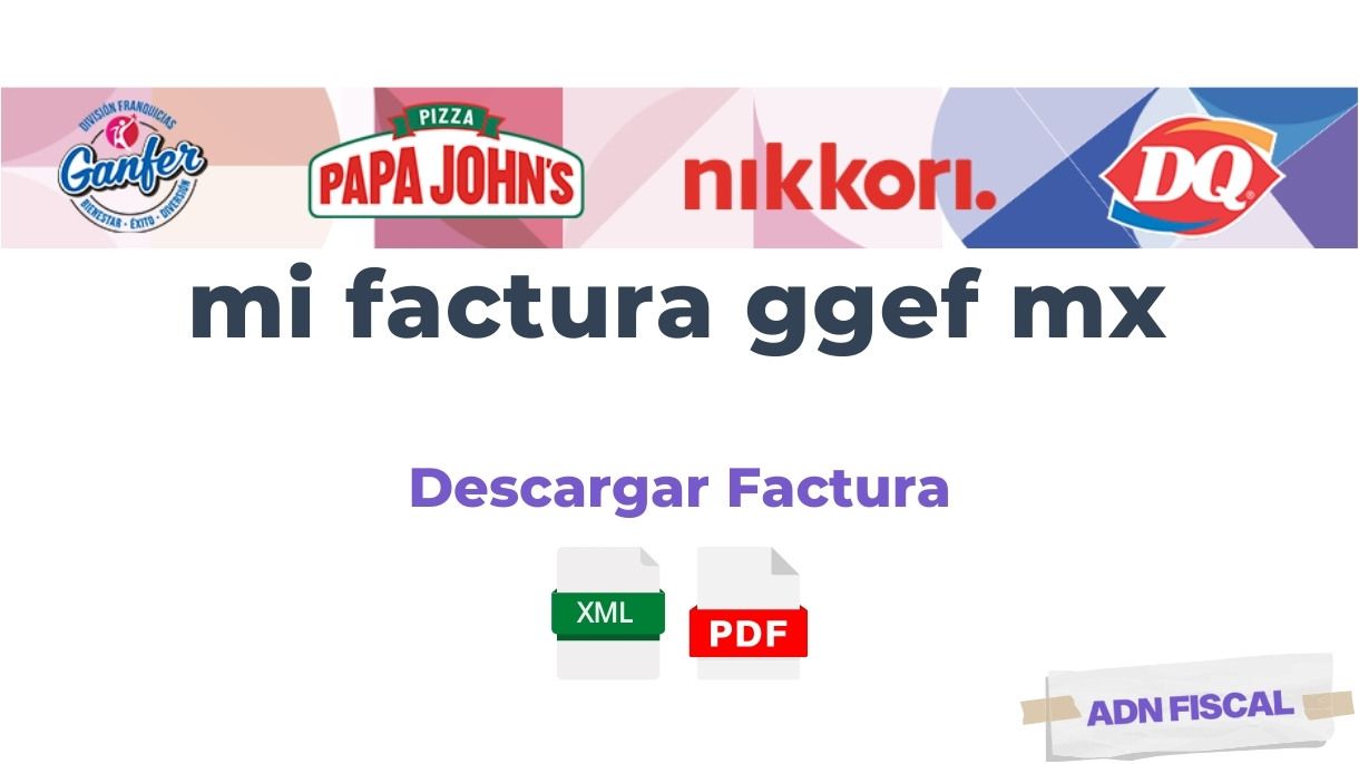 Facturación Mi Factura ggef mx - Generar Factura