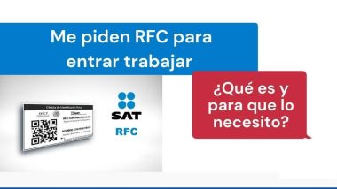 ¿Para que sirve el RFC en un trabajo?