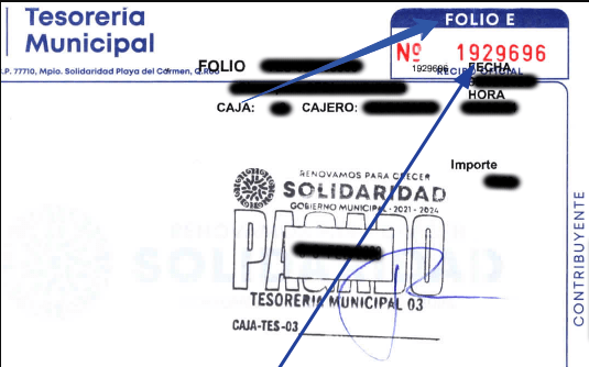 ejemplo datos facturar recibo d epago Municipio de Solidaridad Facturacion ADN Fiscal