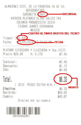 ejemplo ticket Almacenes Distribuidores de la Frontera facturacion Facturacion ADN Fiscal