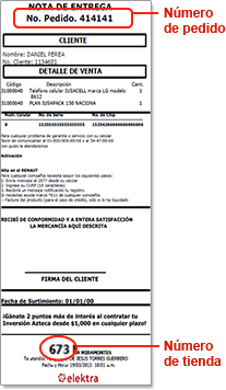 ejemplo ticket Elektra facturacion Facturacion ADN Fiscal