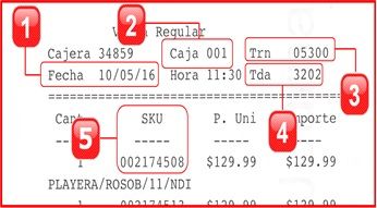 ejemplo ticket datos Milano facturacion Facturacion ADN Fiscal