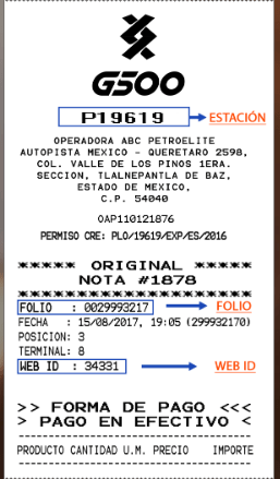 ejemplo ticket facturacion Grupo Fraba Facturar Tickets ADN Fiscal