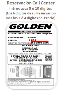 ejemplo ticket facturar Golden MTY Facturar Tickets ADN Fiscal