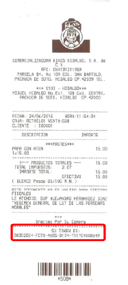 ejemplo ticket facturar Pastes Kikos Facturacion ADN Fiscal