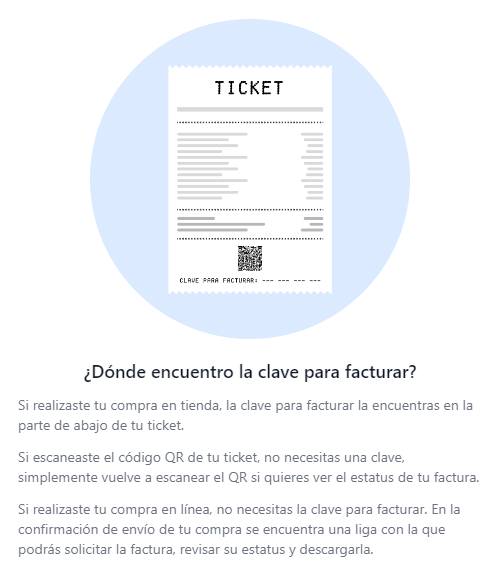 ejemplo ticket facturar Proscai Facturacion ADN Fiscal