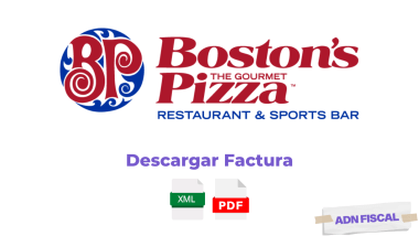 facturacion Bostons Pizza Facturar Tickets ADN Fiscal