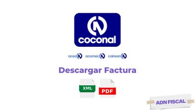 facturacion Coconal acsa acomex coinsan Facturar Tickets ADN Fiscal