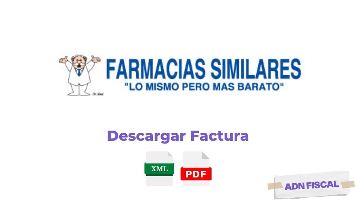 facturacion Farmacias Similares Facturacion ADN Fiscal