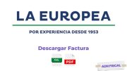 facturacion La Europea Facturar Tickets ADN Fiscal