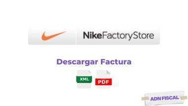 facturacion Nike Factory Store Facturar Tickets ADN Fiscal